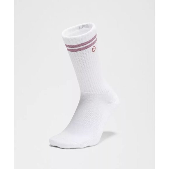 Daily Essential Socks - White/Lavender Lux - Picture 1 of 3